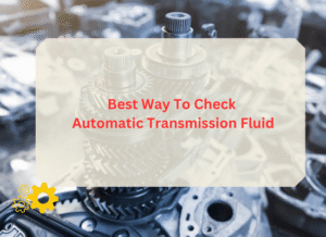 Best Way To Check Automatic Transmission Fluid